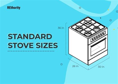 gas stove normal size